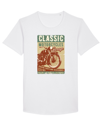 Classic Motorcycles Garage White