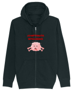 Asymptomatic Intelligence Hanorac cu fermoar Unisex Connector