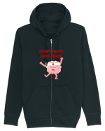Asymptomatic Intelligence 1 Hanorac cu fermoar Unisex Connector