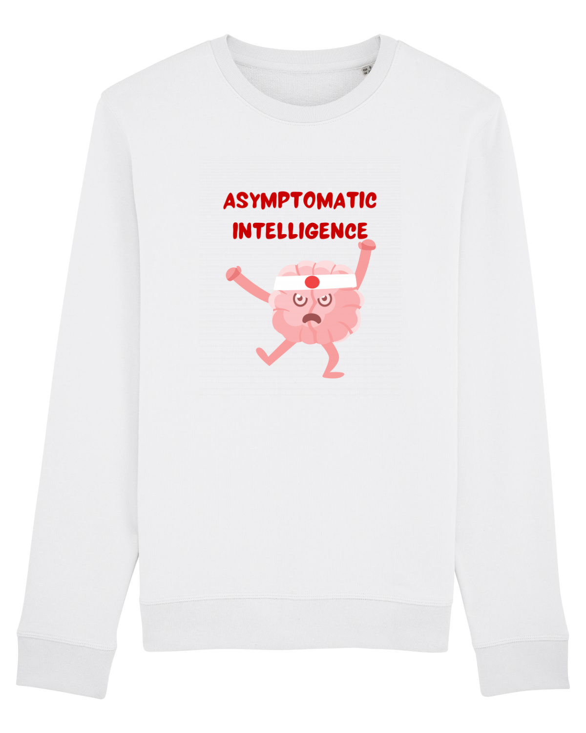 Bluză mânecă lungă Unisex Rise White