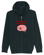 Asymptomatic Intelligence Hanorac cu fermoar Unisex Connector