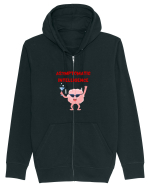 Asymptomatic Intelligence party in my brain Hanorac cu fermoar Unisex Connector