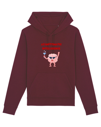 Asymptomatic Intelligence party in my brain Burgundy