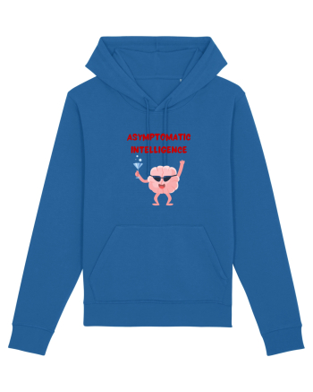 Asymptomatic Intelligence party in my brain Royal Blue