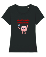 Asymptomatic Intelligence party in my brain Tricou mânecă scurtă guler larg fitted Damă Expresser