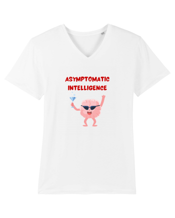 Asymptomatic Intelligence party in my brain White