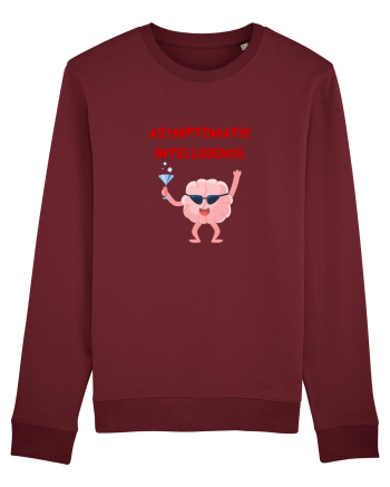 Asymptomatic Intelligence party in my brain Burgundy