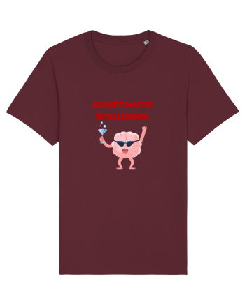 Asymptomatic Intelligence party in my brain Burgundy