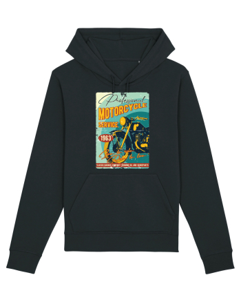 Professional Motorcycle Service Black