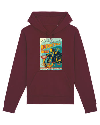 Professional Motorcycle Service Burgundy