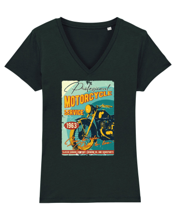 Professional Motorcycle Service Black