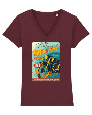 Professional Motorcycle Service Burgundy