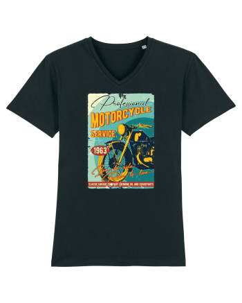 Professional Motorcycle Service Black