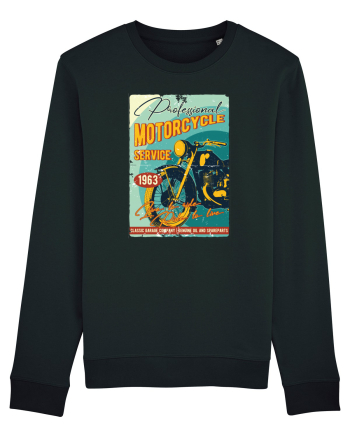 Professional Motorcycle Service Black