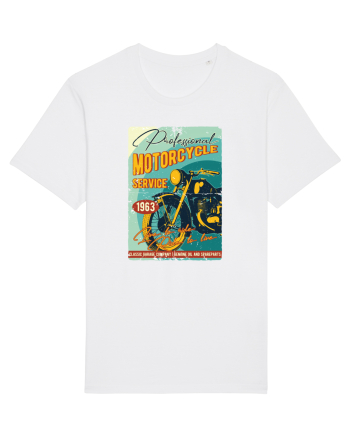 Professional Motorcycle Service White