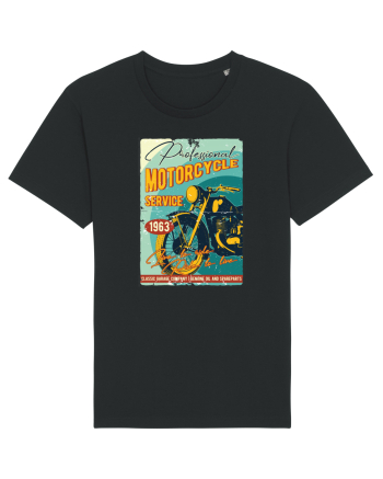 Professional Motorcycle Service Black