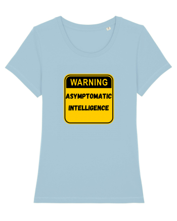 Warning symptomatic Intelligence  Sky Blue
