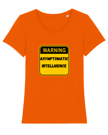 Warning symptomatic Intelligence  Bright Orange