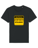 Warning symptomatic Intelligence  Tricou mânecă scurtă Unisex Rocker