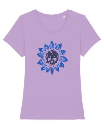 Sunflower skull Lavender Dawn