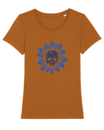 Sunflower skull Roasted Orange
