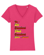 Pentru Familie Tricou mânecă scurtă guler V Damă Evoker