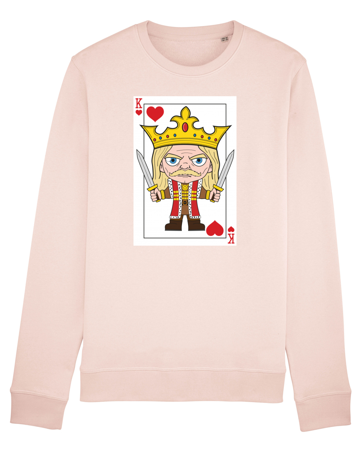 Bluză mânecă lungă Unisex Rise Candy Pink