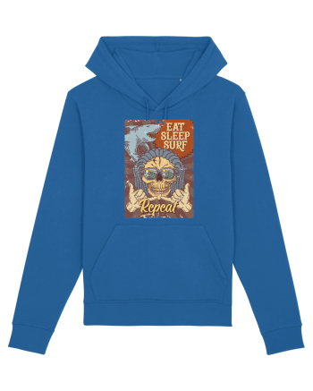 Eat Sleep Surf Repeat Royal Blue