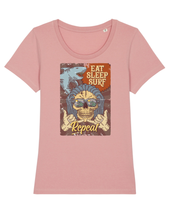 Eat Sleep Surf Repeat Canyon Pink