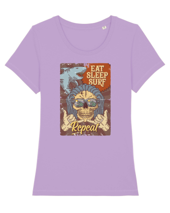 Eat Sleep Surf Repeat Lavender Dawn