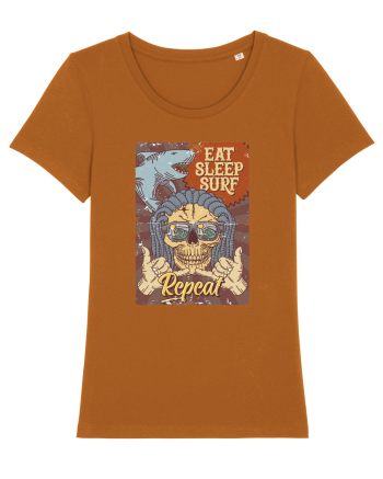 Eat Sleep Surf Repeat Roasted Orange