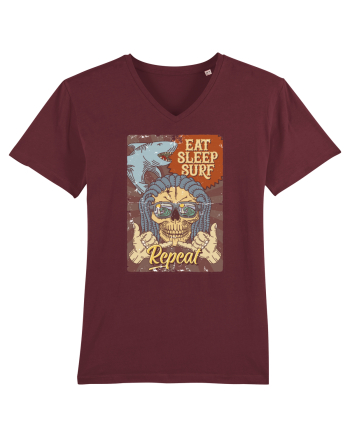 Eat Sleep Surf Repeat Burgundy