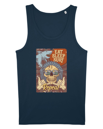 Eat Sleep Surf Repeat Navy