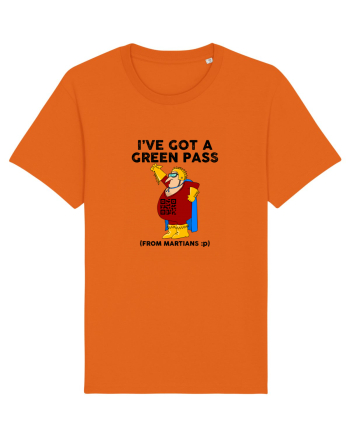 I've Got a Green Pass Bright Orange