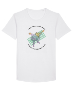 Pretty Vaccinated Tricou mânecă scurtă guler larg Bărbat Skater