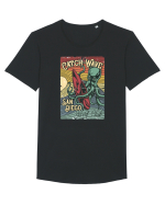 Catch the Wave Tricou mânecă scurtă guler larg Bărbat Skater