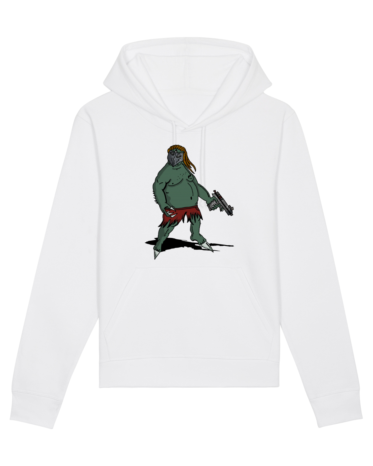 Hanorac Unisex Drummer White