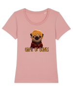 Game of bones Tricou mânecă scurtă guler larg fitted Damă Expresser