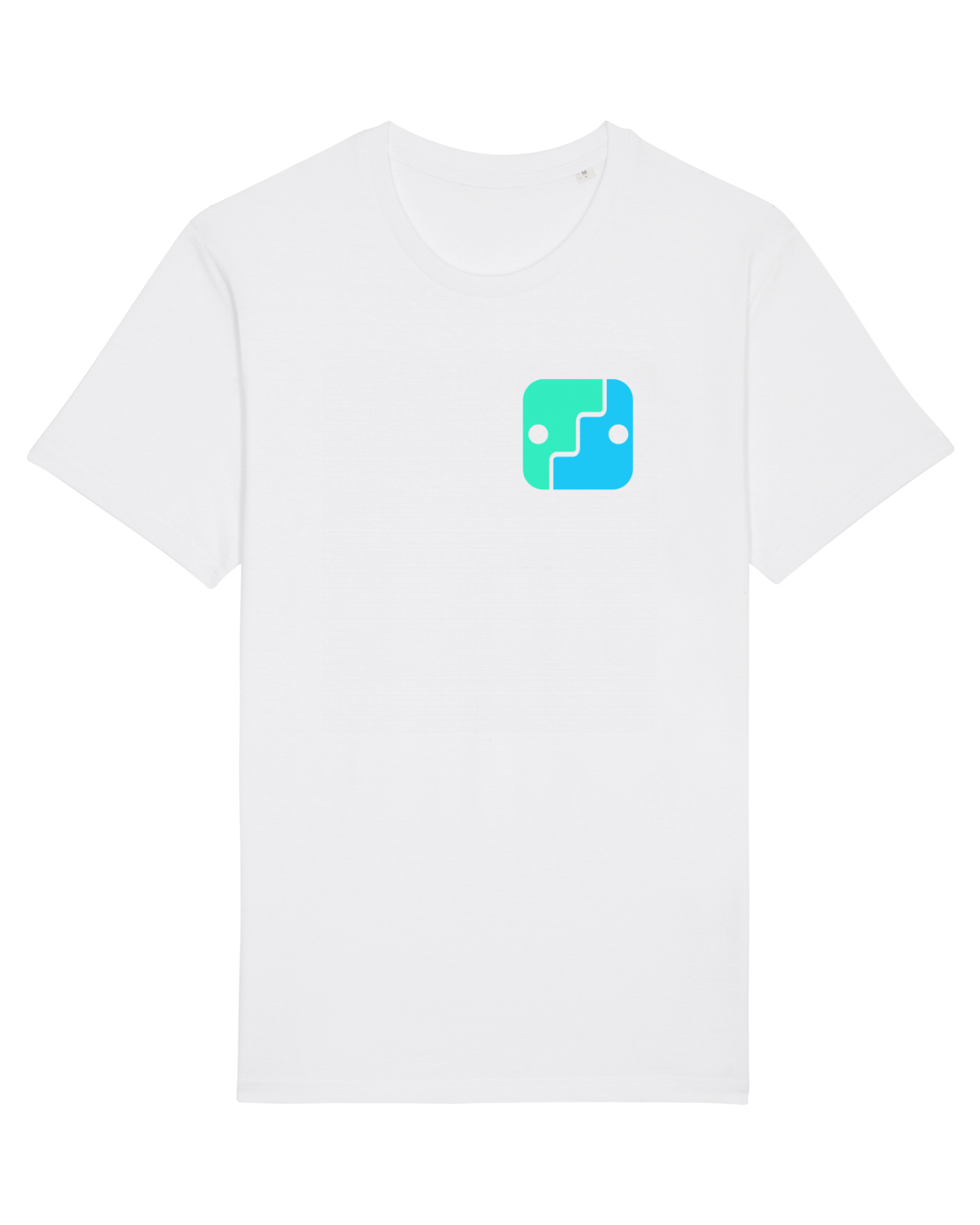 Tricou mânecă scurtă Unisex Rocker White