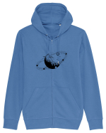Nature and solar system Hanorac cu fermoar Unisex Connector