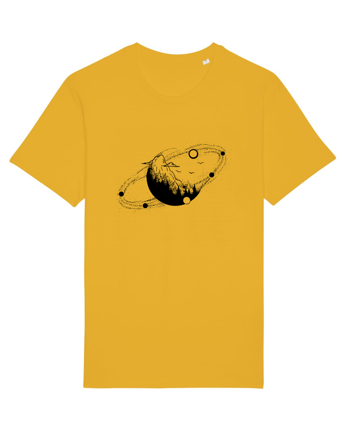 Tricou mânecă scurtă Unisex Rocker Spectra Yellow