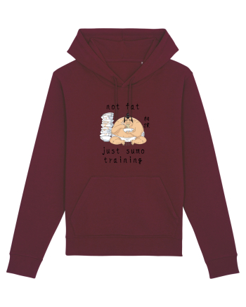 Not Fat Just Sumo Training (negru) Burgundy