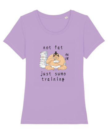 Not Fat Just Sumo Training (negru) Lavender Dawn