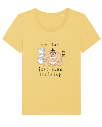 Not Fat Just Sumo Training (negru) Jojoba