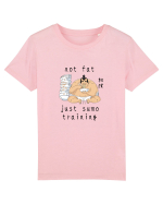 Not Fat Just Sumo Training (negru) Tricou mânecă scurtă  Copii Mini Creator