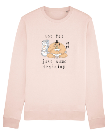 Not Fat Just Sumo Training (negru) Candy Pink