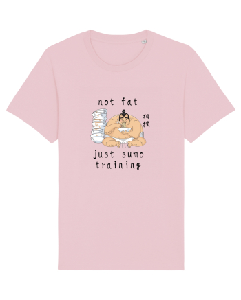Not Fat Just Sumo Training (negru) Cotton Pink