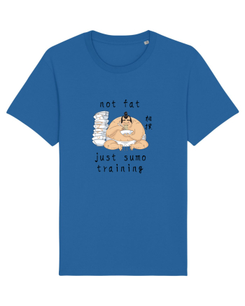 Not Fat Just Sumo Training (negru) Royal Blue