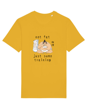 Not Fat Just Sumo Training (negru) Spectra Yellow