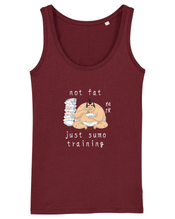 Not Fat Just Sumo Training (alb) Burgundy